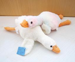 白天鵝娃娃 大白鵝玩偶 鴨子玩偶16吋 水手呆萌天鵝 白天鵝 白天鵝抱枕  大白鵝娃娃 ~ 生日情人禮物~全省配送 歷史價格詳細信息