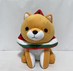 【捌貳壹】 柴犬 娃娃 (30公分) 抱枕 小狗 狗狗 西瓜柴犬 西瓜帽 歷史價格詳細信息