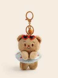 可愛毛絨包包小眾設計珍珠手提包秋冬毛絨愛心斜挎包毛茸茸腋下包 歷史價格詳細信息