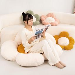 太陽花坐墊帕恰毛絨公仔辦公室椅墊沙發靠墊床頭辦公室椅子靠枕 歷史價格詳細信息
