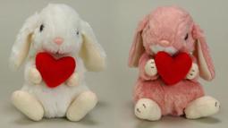 日本製 STAR CHILD 垂耳兔 兔子抱草莓 娃娃 絨毛 玩偶 白黃色 歷史價格詳細信息