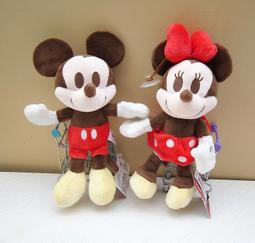 米奇米妮娃娃 正版迪士尼 米老鼠~12吋 米奇米妮玩偶 米奇 米妮 生日情人禮物~全省配送 歷史價格詳細信息