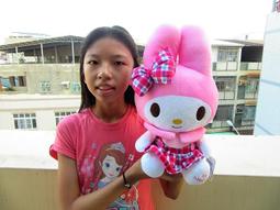 美樂蒂娃娃 18吋 三麗鷗 melody 美樂蒂 美樂蒂大玩偶  超大美樂蒂娃娃 歷史價格詳細信息