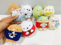 野球《現貨》San-X 角落生物 角落小夥伴 恐龍 貓咪 白熊 掛飾 包包吊飾 小物包 零錢包 錢包 歷史價格詳細信息