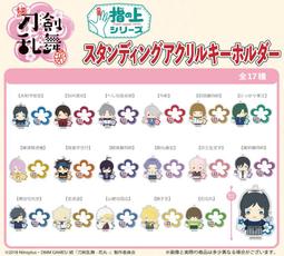 現貨 日空 刀劍亂舞 隨意夾 小夾子 內番篇 第一彈 第二彈 屁屁夾 小狐丸 長谷部 三日月 清光 大和守 山姥切 歷史價格詳細信息