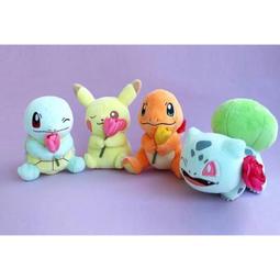 韓國正版授權神奇寶貝寶可夢Pokemon 卡比獸/皮卡丘 - 毛絨娃娃 歷史價格詳細信息