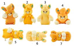 代購 正版 寶可夢 寶可夢中心 神奇寶貝 可洗 妙蛙種子 胖丁 基拉祈 水水獺 岩狗狗 布撥 狗仔包 玩偶 布偶 娃娃 歷史價格詳細信息