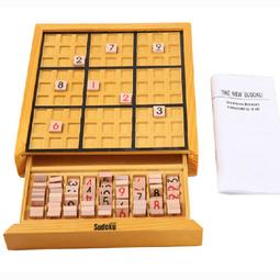 木製數獨九宮格遊戲棋 益智玩具 邏輯思維 教具 歷史價格詳細信息