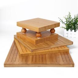 新榧實木圍棋盤套裝5cm厚拼接木質棋盤高檔圍棋罐盒云子初學入門 歷史價格詳細信息
