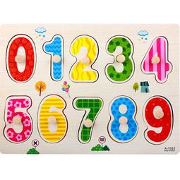 木質認知拼圖 數字拼板 0-9數字拼板 有底圖手抓板 價格比較,價格查詢,歷史價格詳細信息