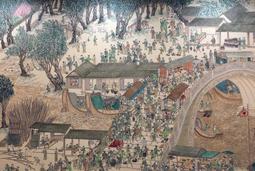 1000片清明上河圖拼圖國潮成年人休閒益智減壓手工玩具創意禮物 歷史價格詳細信息