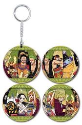 海賊王和之國(4)立體球型拼圖鑰匙圈24片 歷史價格詳細信息