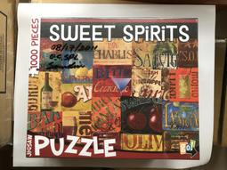 1000片油畫篇拼圖 31-527 Thomas Kincade 幸福的小屋/ 31-528 Abraham 静谧的黄昏 歷史價格詳細信息