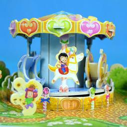 兒童拼圖立體3d模型男女孩手工diy房子寶寶益智玩具拼裝智力成年 歷史價格詳細信息