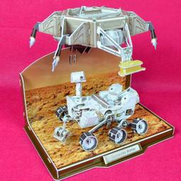 CubicFun 樂立方 3D立體拼圖立體模型 P652 美國好奇號登陸艇 佳廷模型 價格比較,價格查詢,歷史價格詳細信息