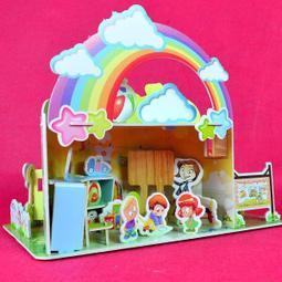 CharmLand 邦維 3D立體拼圖立體模型 1060328 甜蜜居家佈置 夢幻別墅-客廳 佳廷模型 歷史價格詳細信息