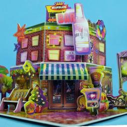 CharmLand 邦維 3D立體拼圖立體模型 1060328 甜蜜居家佈置 夢幻別墅-客廳 佳廷模型 歷史價格詳細信息