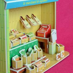 蔬果販賣車家家酒玩具車型手提箱 406039【小品館】 歷史價格詳細信息