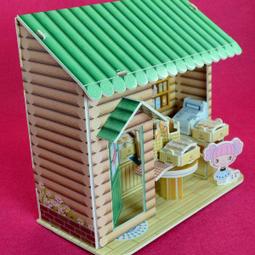 ZILIPOO 智立堡 3D立體拼圖立體模型 571C 小小實習店長 俗俗賣蔬果店 佳廷模型 歷史價格詳細信息