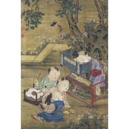 宋人百子圖古畫明信片/國立歷史博物館 歷史價格詳細信息