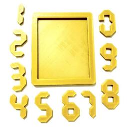 數字拼圖0-9創意搭配兒童啟蒙學習卡片數學加減運算拼板木製玩具 歷史價格詳細信息