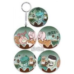 百耘圖 - DISNEY PIXAR FLUFFY【甜食系列】爆米花 16片磁鐵拼圖-透明 (方) HPD0116039 歷史價格詳細信息