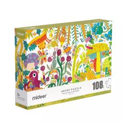 mideer - mideer 樹與動物們藝術拼圖 (84片) MD-3780 歷史價格詳細信息