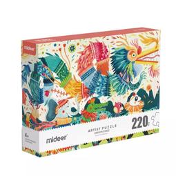 mideer - mideer 樹與動物們藝術拼圖 (84片) MD-3780 歷史價格詳細信息