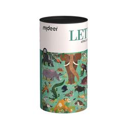 mideer - mideer 樹與動物們藝術拼圖 (84片) MD-3780 歷史價格詳細信息