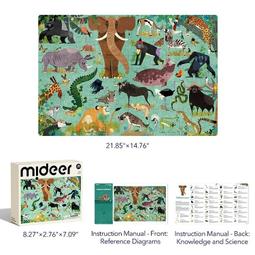 mideer - mideer學習拼圖-昆蟲世界 MDCT-4301 歷史價格詳細信息