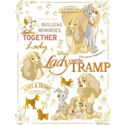 42-111 迷你300片日本正版拼圖．迪士尼 小姐與流氓 Lady and the Tramp 歷史價格詳細信息