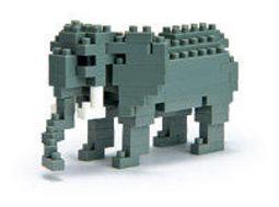 河田積木 nanoblock NBC-035 大象 非洲象 歷史價格詳細信息