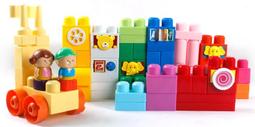 幼兒積木 - 電動火車積木組合(大顆粒積木) 歷史價格詳細信息