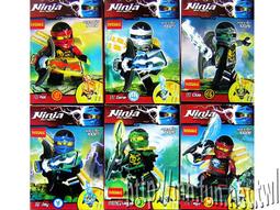 【常田 EZ GO】幻影忍者 忍者公仔 旋風忍者 杯型積木收納盒(6款任選一)英雄聯盟公仔 80001A 6入/180元 歷史價格詳細信息