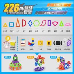 磁力建構片 磁鐵積木 科學玩具 益智積木 磁性積木 磁力 魔術方塊 吸鐵 磁性教具 聖誕禮物 巧拚 早教玩具 魔方 歷史價格詳細信息