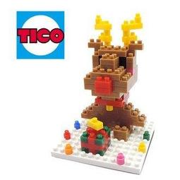 【小瓶子的雜貨小舖】Tico微型積木 麋鹿 (9218) 辦公室小物 擺飾 歷史價格詳細信息