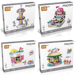 &lt;積木總動員&gt;LOZ 1225 MINI積木系列 小紅帽的森林小屋 704PCS 外盒:24*20.5*5cm 歷史價格詳細信息