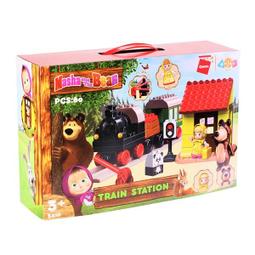 &lt;積木總動員&gt;啟蒙 瑪莎與熊系列 5212 熊的家 113PCS 外盒:58.5*28.5*12cm 歷史價格詳細信息