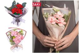 乾燥花捧花／捧花花束／結婚 / 婚禮 / 新娘捧花 /拍照捧花仿真牡丹花/塑料絹花/餐桌婚慶插花/北歐居家【E-277】 歷史價格詳細信息