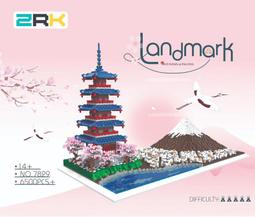 &lt;積木總動員&gt;ZRK 8072 micro微型積木系列 雙子星藍色Kiki外盒:27*20.5*4.5cm1083pcs 歷史價格詳細信息