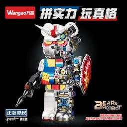 &lt;積木總動員&gt; 萬高 188003 暴力熊 機械熊：變形金剛熊 400% 正版聯名授權 成品高32cm 歷史價格詳細信息