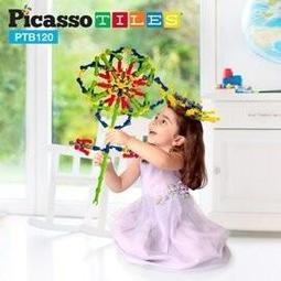 美國畢卡索PicassoTiles PTI100 竹節積木 100入 盒損全新品 歷史價格詳細信息