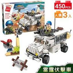男孩積木積木-囚犯押運車B0652 Sluban變形合體積木 日華好物 歷史價格詳細信息