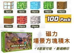 我的世界 磁力方塊 磁鐵積木 100顆/組 歷史價格詳細信息