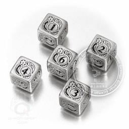 骰子人桌遊-(金屬Metal) 矮人 Dwarven 5入套骰D6 =波蘭Q-WORKSHOP= 歷史價格詳細信息