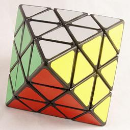 附發票【小小店舖】藍藍花瓣魔花 邊角能混著轉!! 稜變角轉 不規則魔方 異形魔術方塊 益智玩具 lanlan 黑 歷史價格詳細信息