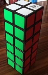 智力樂園DIY二連體三階魔方實色5.6cm2連3限轉3階智力玩具拼接 歷史價格詳細信息