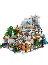 我的世界積木森林洞穴帶燈光禮盒兼容樂高積木玩具 歷史價格詳細信息