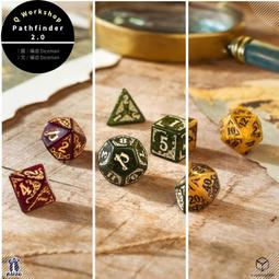骰子人桌遊-尋路者傳奇 Pathfinder Ruins of Azlant 7入套骰QWS 歷史價格詳細信息