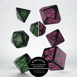 骰子人桌遊-克蘇魯 Call of Cthulhu Basic 7入套骰 QWS 歷史價格詳細信息